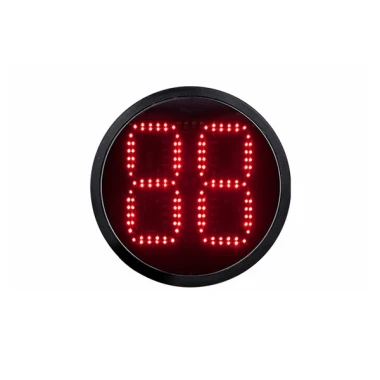 Cov Tsheb Tsheb Teeb Ob Chav Digital Countdown Timer Nrog Liab Ntsuab